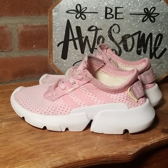 Adidas Pod-S31. C Kids Shoe Light Pink Size 11 - Picture 4 of 8